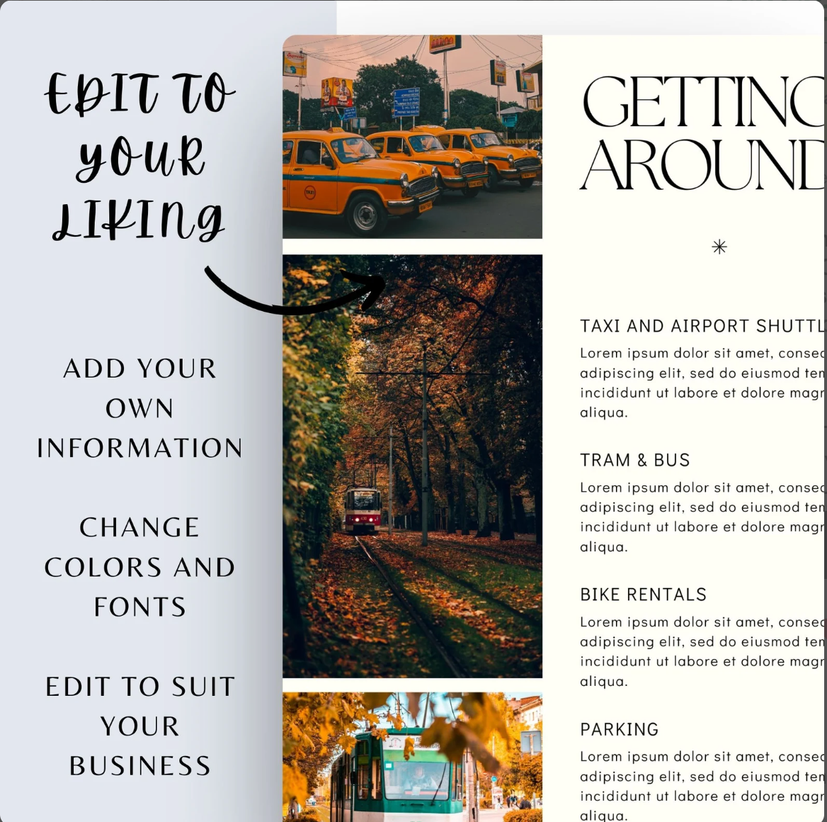 Airbnb Welcome Bundle & Editable Guest Book Template
